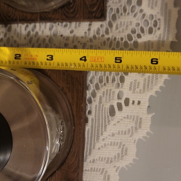 NWT Pair of Tiki Glass Votive Table Torches - Picture 12 of 13